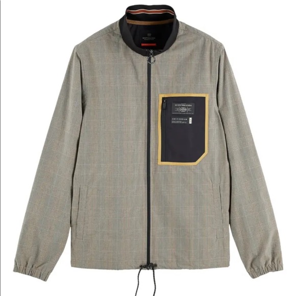 Scotch & Soda Men’s Lightweight Cotton Jacket - Picture 1 of 4